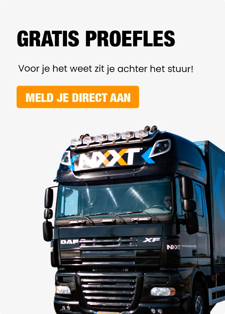 Gratis proefles vrachtwagen