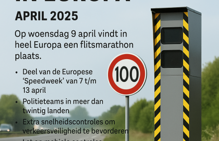 Flitsmarathon in Europa – April 2025