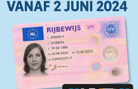 Nieuw rijbewijs gelanceerd op 2 juni 2024: nóg moeilijker te vervalsen